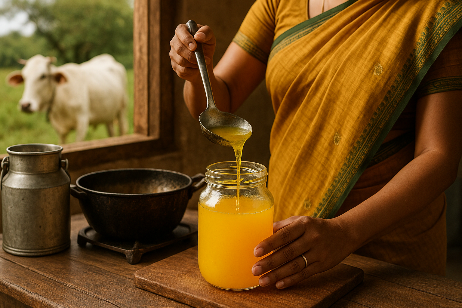 From Farm to Jar: The Suviyal A2 Ghee Journey from Rasipuram